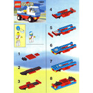 LEGO Racing Pick-En haut Truck 1991 Instructions