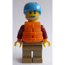 LEGO Rafter dans Dark rouge Jacket Figurine