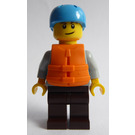 LEGO Rafter with Medium Stone Gray Sweatshirt Minifigure
