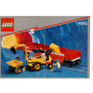 레고 Railroad Tractor Flatbed 4543 지침