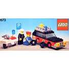 LEGO Rally Car and Motorbike 673