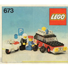 LEGO Rally Car and Motorbike Set 673 Instructions