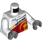 LEGO Rally Car Man Minifig Torso (973 / 76382)