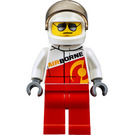 LEGO Rally Auto Man minifiguur