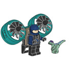 LEGO Ranger with Helipack and Baby Raptor Set 122505