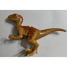 LEGO Raptor with Dark Brown and Dark Orange Back