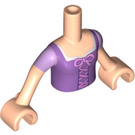 LEGO Rapunzel Torso, with Pink Lacing and Noose Pattern (92456)
