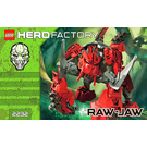 LEGO RAW-JAW Set 2232 Instructions