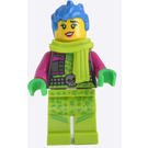 LEGO Raze z Niebieski Włosy Minifigurka