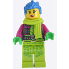 LEGO Raze avec Bleu Cheveux Figurine