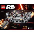 LEGO Rebel Combat Frigate Set 75158 Instructions