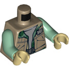 LEGO Rebel Soldier Torso with Endor Camouflage (973 / 76382)