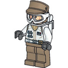 LEGO Rebel Trooper (Hoth) con Tostado oscuro Casco y Cheek Lines Minifigura