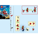 LEGO Reckless Scorpion Stunt Bike 60332 Инструкции