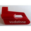 LEGO Red 3D Panel 24 with 'vodafone' Sticker (47712)