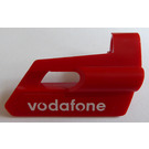 LEGO Red 3D Panel 25 with 'vodafone' Sticker (47713)
