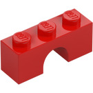 LEGO Röd Båge 1 x 3 (4490)