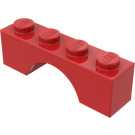 LEGO Červená Klenba 1 x 4 (3659)