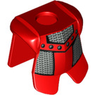 LEGO Rouge Armure Breastplate avec Jambe Protection avec Chaîne Mail (55835 / 55838)