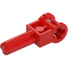 LEGO Rojo Eje 1.5 con Perpendicular Eje Conector (6553)