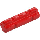 LEGO Rojo Eje 2 con Grooves (32062)