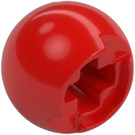 LEGO Rojo Pelota con Through Axlehole (53585)