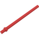LEGO Red Bar 6.6 with Thin Stop Ring (4095)