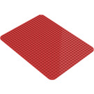 LEGO Red Baseplate 24 x 32 with Rounded Corners (10)