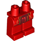 LEGO Rood Battle Suit Macy Minifigure Heupen en benen (3815 / 29004)