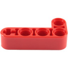 LEGO Red Beam 2 x 4 Bent 90 Degrees, 2 and 4 holes (32140 / 42137)