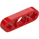 LEGO Rouge Faisceau 3 x 0.5 Mince avec Essieu des trous (6632 / 65123)