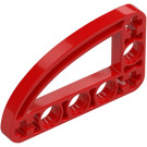 LEGO Red Beam 3 x 5 x 0.5 Bent 90 Degrees Quarter Ellipse (32250 / 65714)