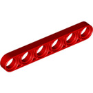 LEGO rouge Faisceau 6 x 0.5 Mince (28570 / 32063)