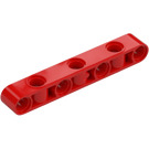 LEGO Red Beam 7 with Side Holes (2391)