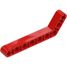 LEGO Rouge Faisceau Courbé 53 degrés, 3 et 7 des trous (32271 / 42160)