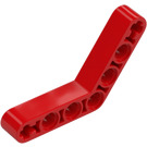 LEGO Rosso Trave Piegato 53 gradi, 4 e 4 Fori (32348 / 42165)