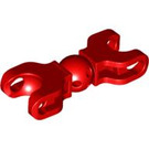 LEGO Red Beam with Joint Sockets (90622)