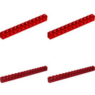 LEGO Red beams Set 1224-1