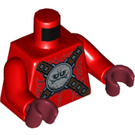 LEGO Rød Beast Master (70314) Minifig Torso (973 / 76382)