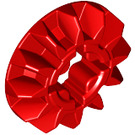 LEGO rouge Biseau Équipement Demi avec 12 Les dents (6589)