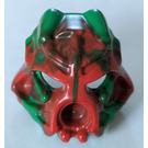 LEGO Red Bionicle Hau Nuva Mask with Green Forehead