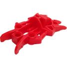 LEGO rouge Bionicle Toa Inika Foot 5 x 8 x 2 (53542)