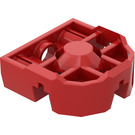 LEGO Rood Blok Connector met Bal Socket (32172)