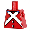 LEGO rot BR Toystores 50th Anniversary Mascot Torso ohne Arme (973)