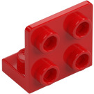 LEGO Röd Fäste 1 x 2 - 2 x 2 Upp (99207)