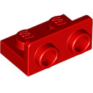 LEGO Rood Beugel 1 x 2 met 1 x 2 Omhoog (99780)
