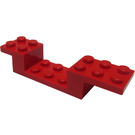 LEGO rouge Support 8 x 2 x 1.3 (4732)