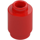 LEGO Rood Steen 1 x 1 Rond met open nop (3062 / 35390)