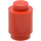 LEGO Red Brick 1 x 1 Round with Solid Stud