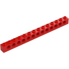 LEGO Rood Steen 1 x 14 met Gaten (32018)